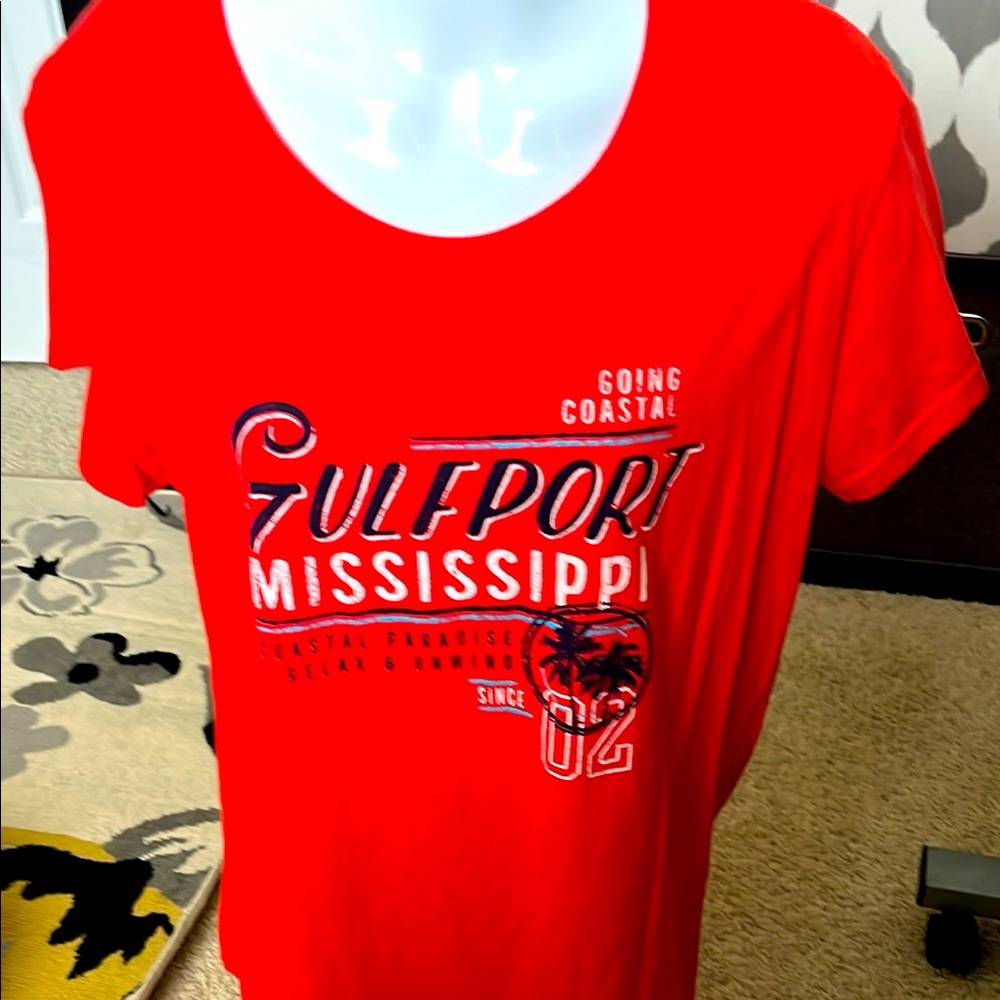 Anvil Red Short Sleeve Tee